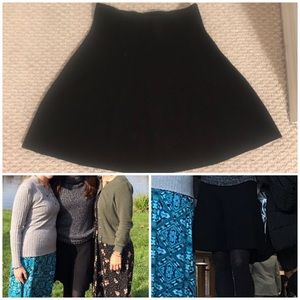 Zara Black Flattering Skirt